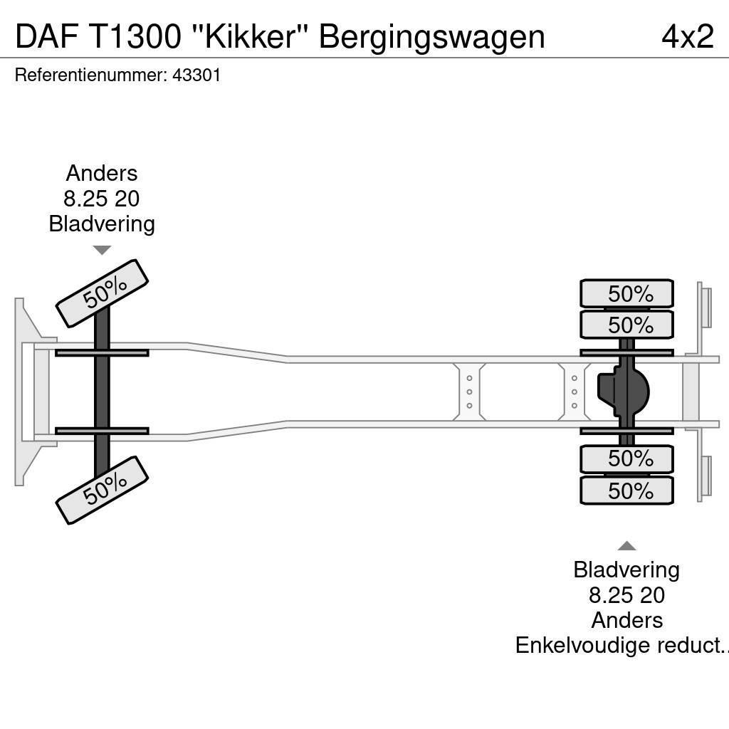 DAF T1300 ''Kikker'' Bergingswagen Camiões de Reciclagem