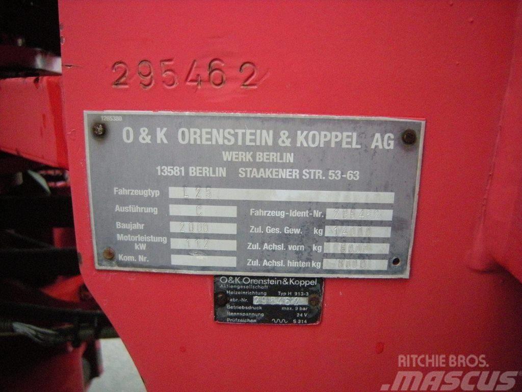 O&K L 25 C Carregadeiras de rodas