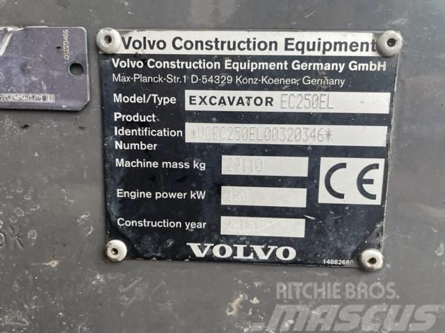 Volvo EC 250 EL Escavadeiras de esteiras