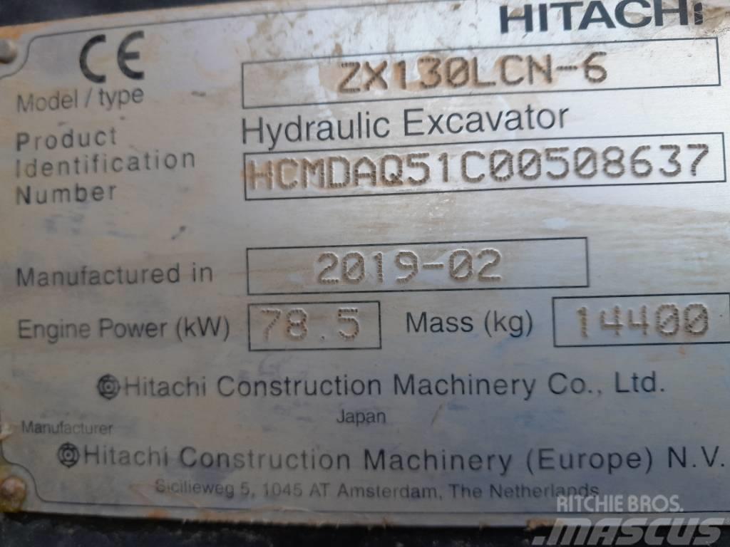 Hitachi ZX 130-6 Escavadeiras de esteiras