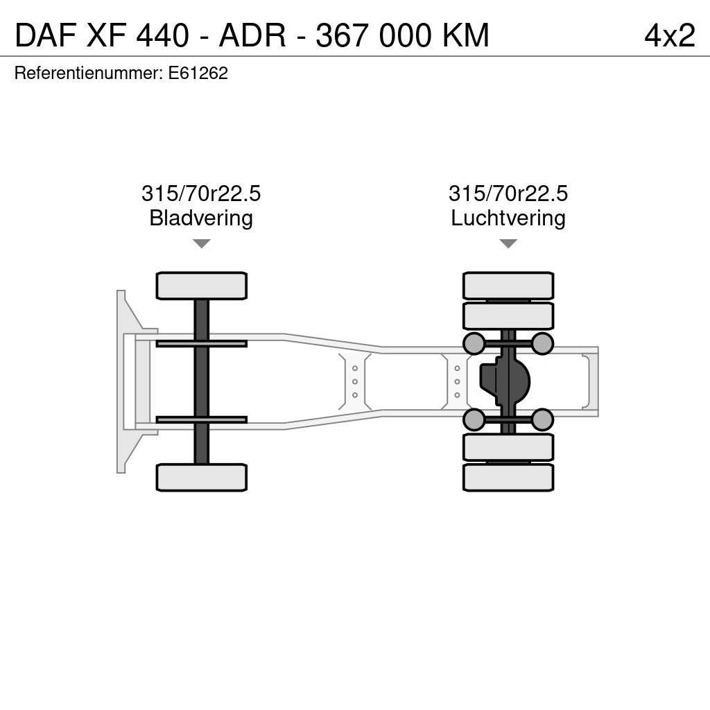 DAF XF 440 - ADR - 367 000 KM Cavalos Mecânicos