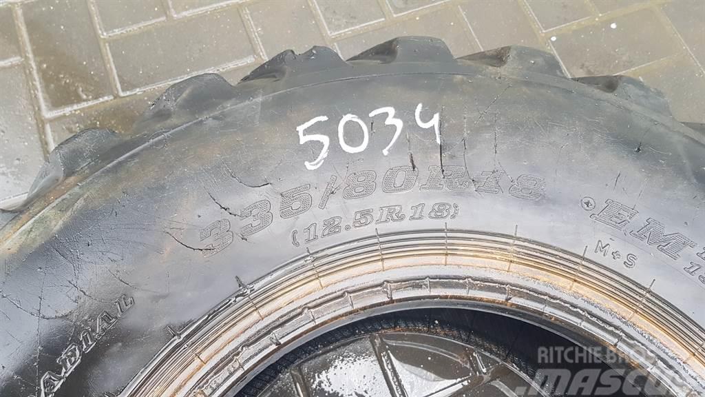 Dunlop SP T9 335/80-R18 EM (12.5R18) - Tyre/Reifen/Band Pneus