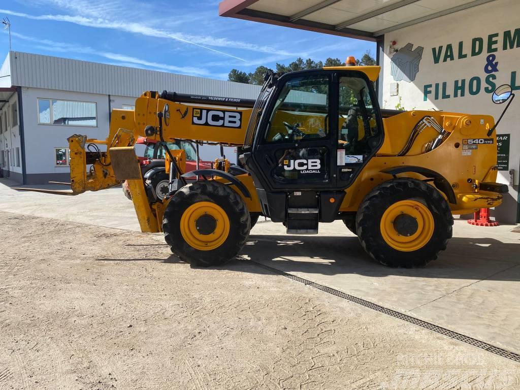 JCB 540-170, A.C., Air conditioning, Side shift Telescopic handlers