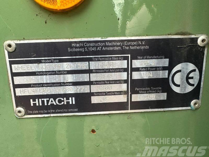 Hitachi ZW 150 Carregadeiras de rodas