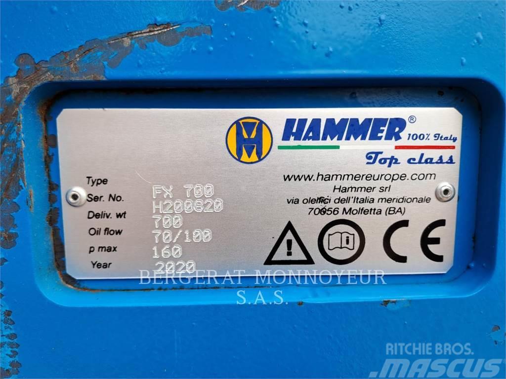 Hammer BRH.FX700.8T/14T Martelos de quebragem