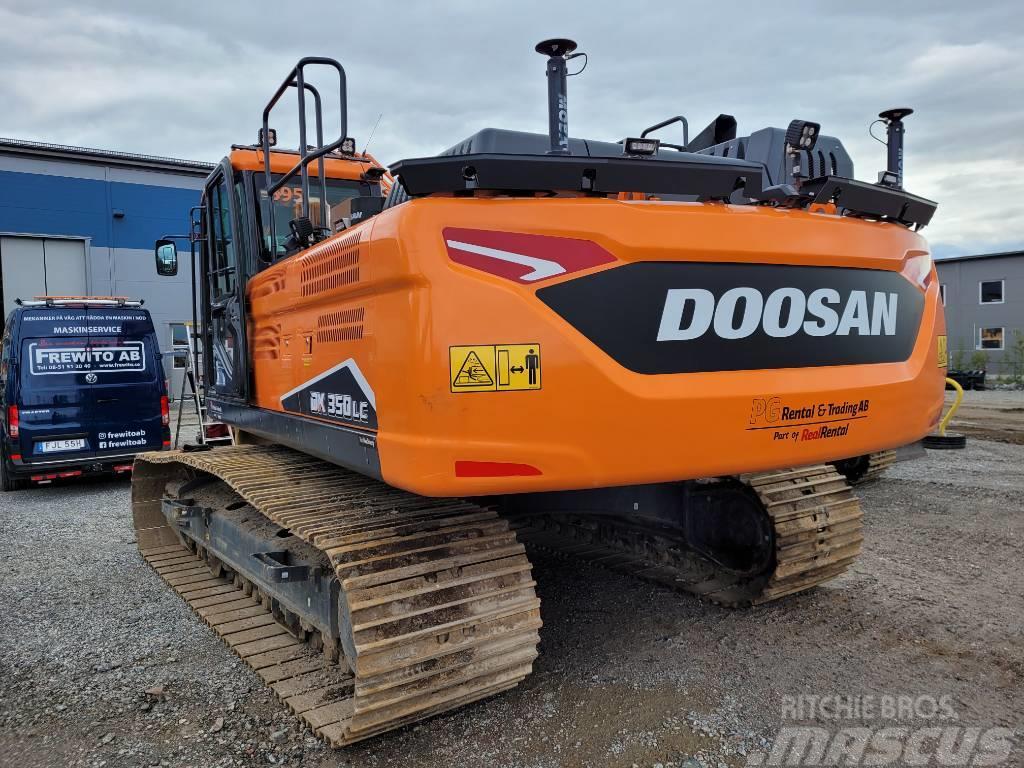 Doosan DX 350 LC-7 , Begagnad SÄLJES Escavadeiras de esteiras