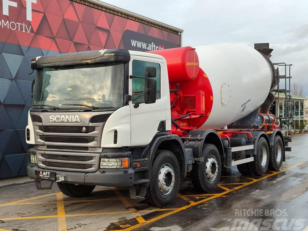 Scania 2018 P 410 E6 AC AUTO TRANSMIXER Caminhões de betonagem