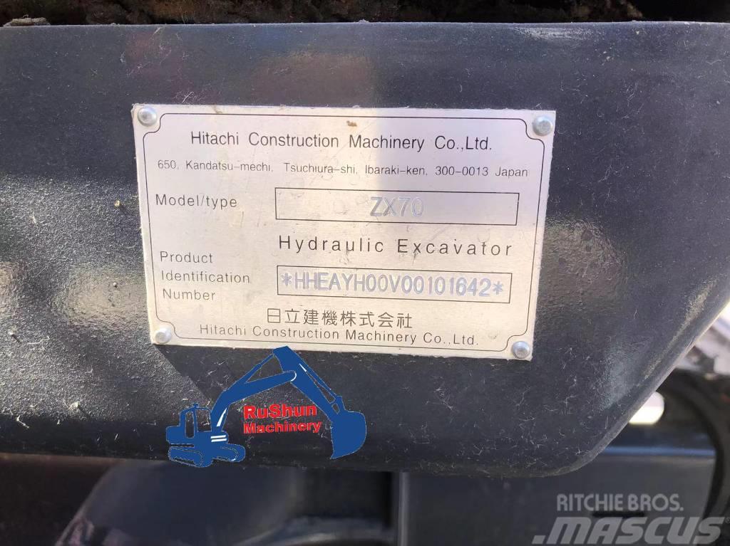 Hitachi ZX70 Miniescavadeiras