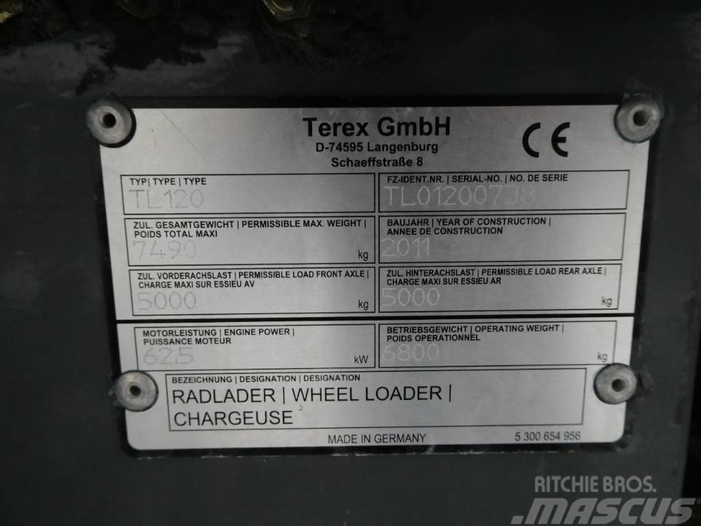 Terex TL 120 Carregadeiras de rodas