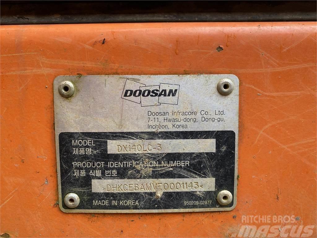 Doosan DX140 LC-3 Escavadeiras de esteiras