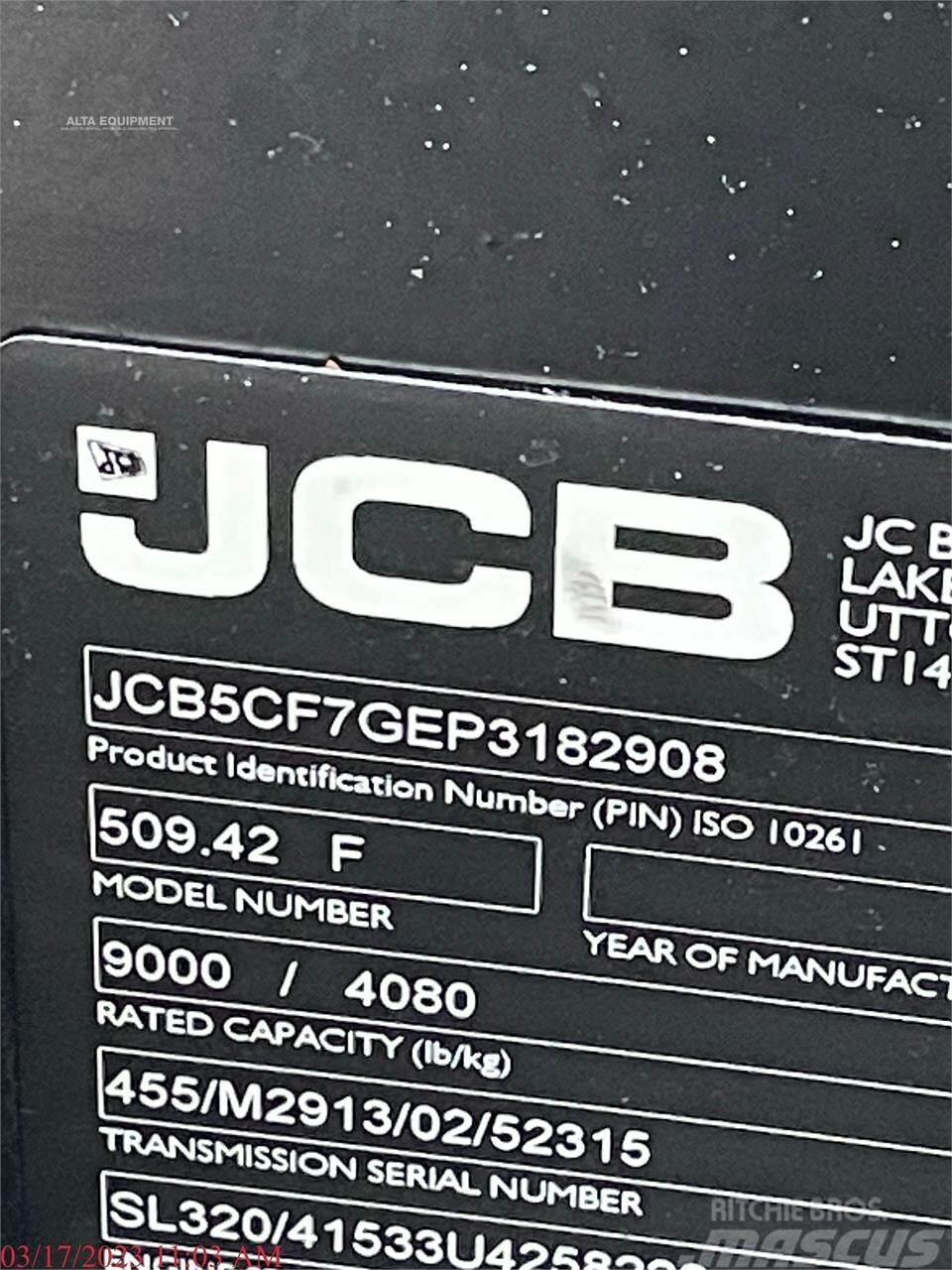 JCB 509-42 Manipulador telescópico
