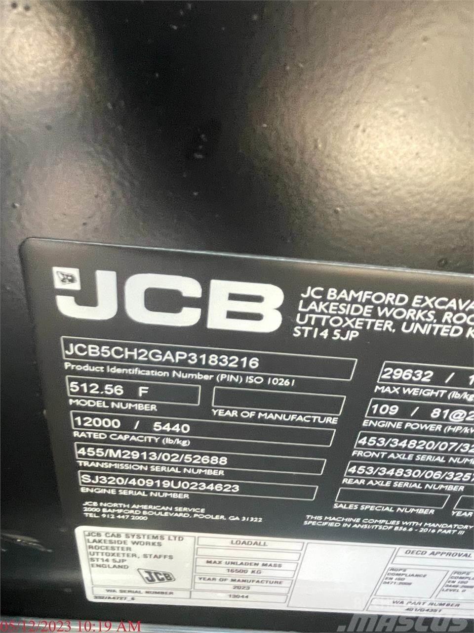 JCB 512-56 Manipulador telescópico