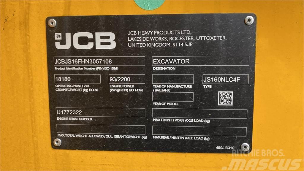 JCB JS160 Escavadeiras de esteiras