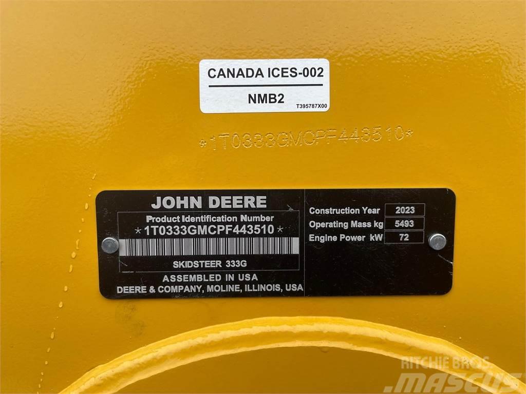 John Deere 333G Minicarregadeiras