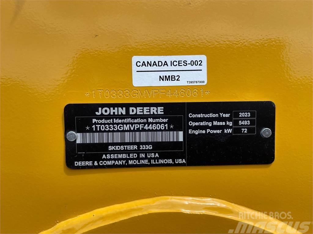 John Deere 333G Minicarregadeiras