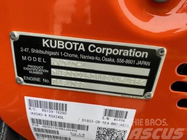 Kubota KX040-4 Miniescavadeiras