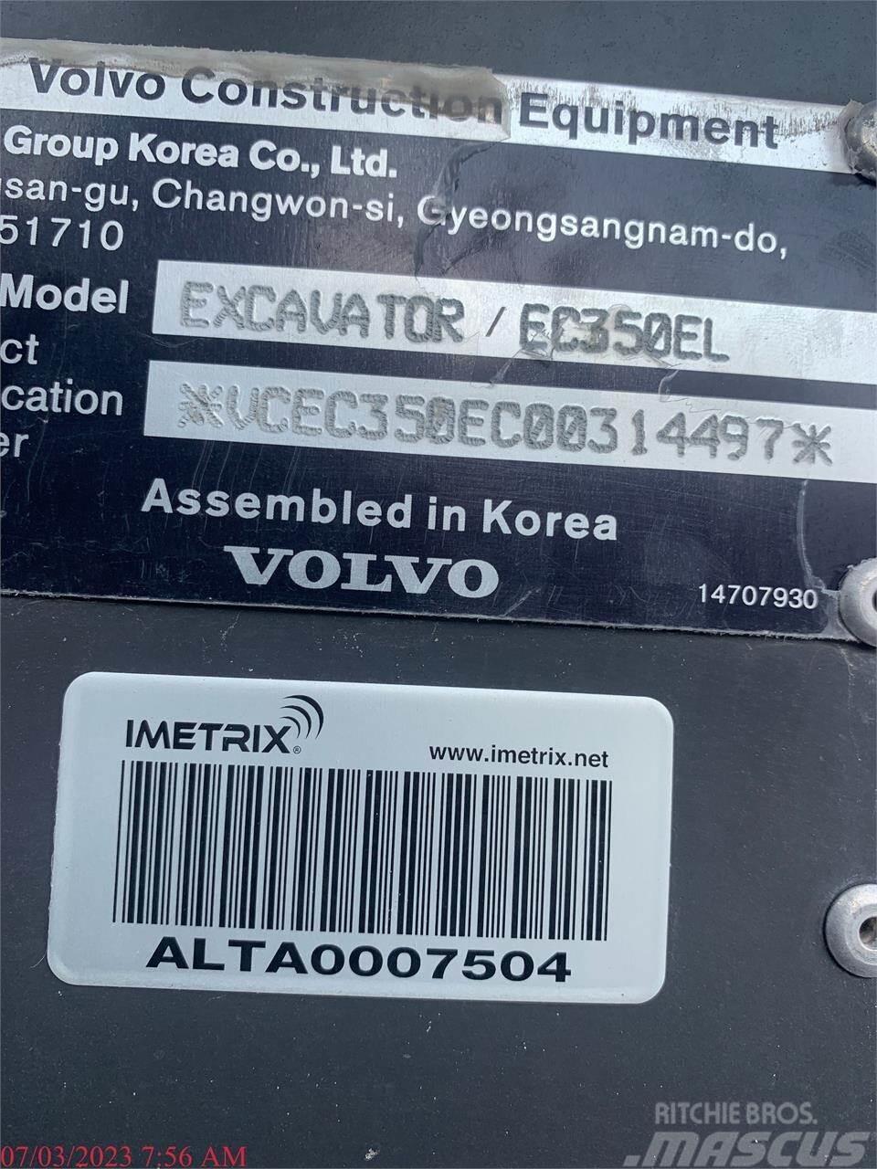 Volvo EC350EL Escavadeiras de esteiras