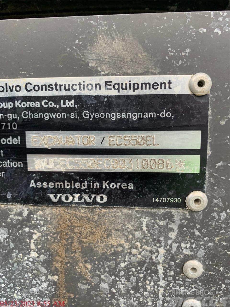 Volvo EC550EL Escavadeiras de esteiras