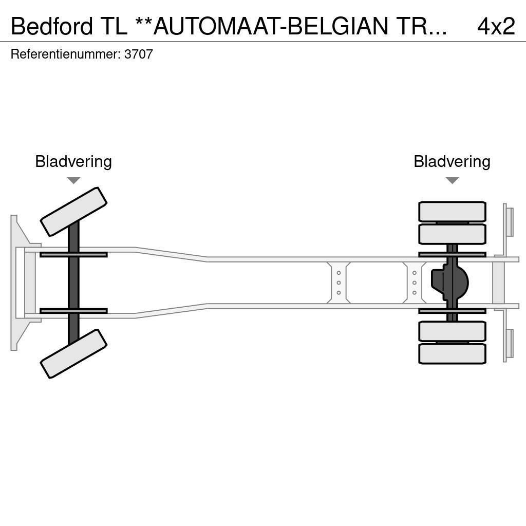 Bedford TL **AUTOMAAT-BELGIAN TRUCK** Caminhões de bombeiros