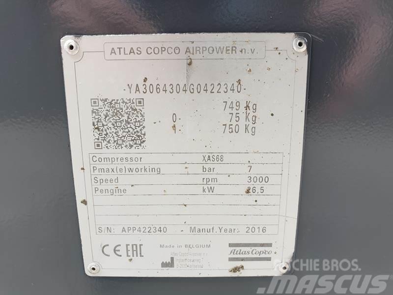 Atlas Copco XAS 68 KD Compressores