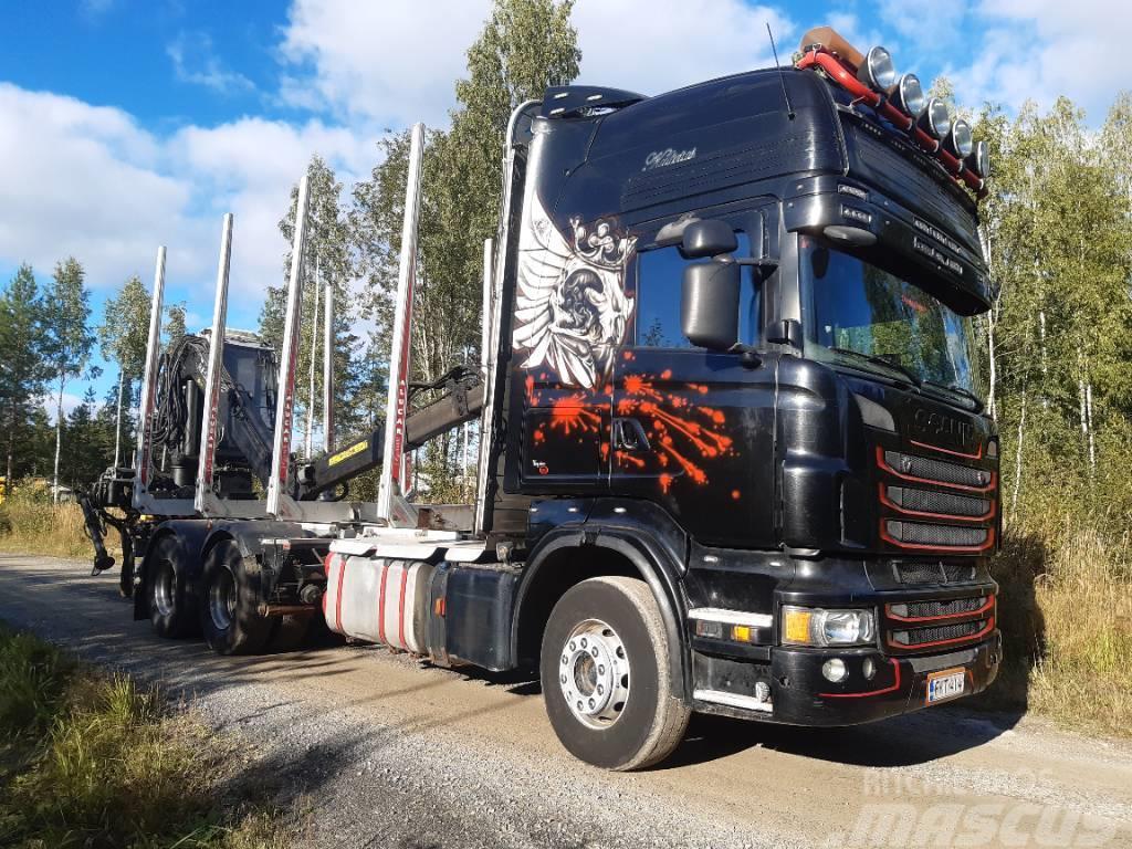 Scania R 620 6x4 Caminhões de transporte de troncos