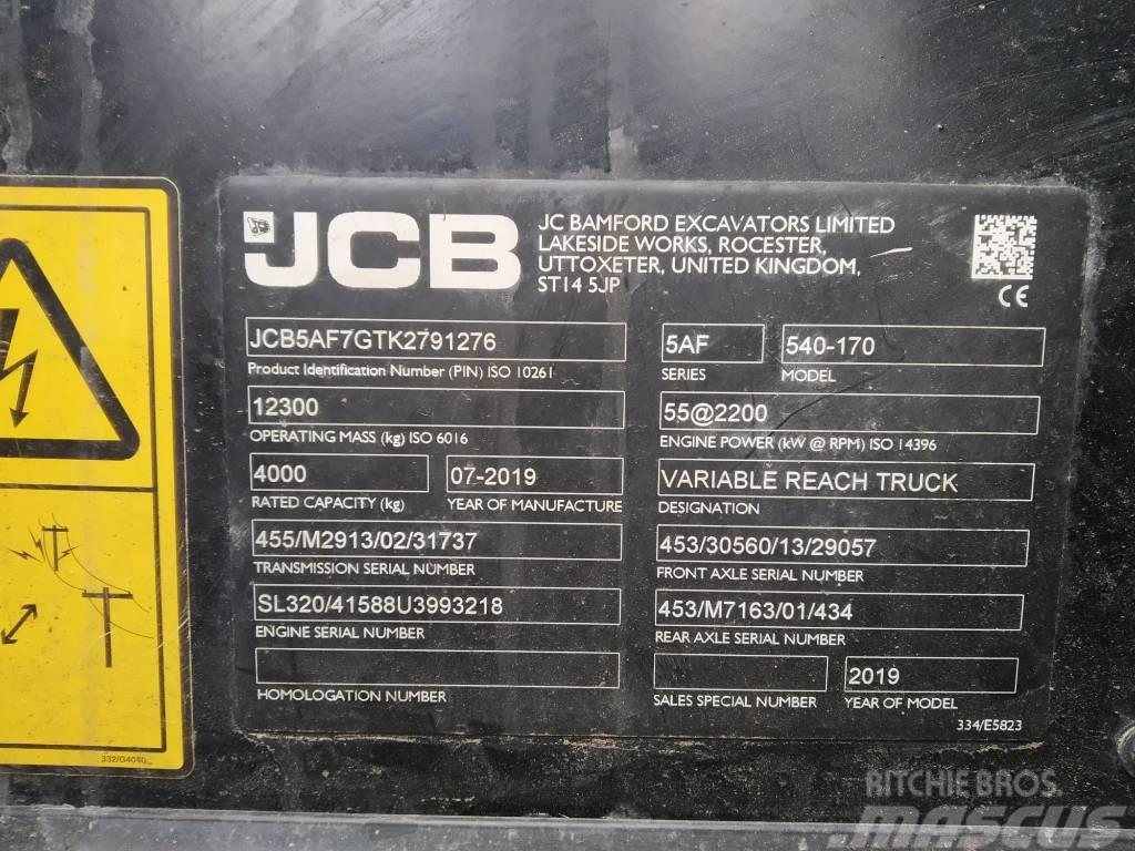JCB 540-170 (220044 Z) Manipulador telescópico
