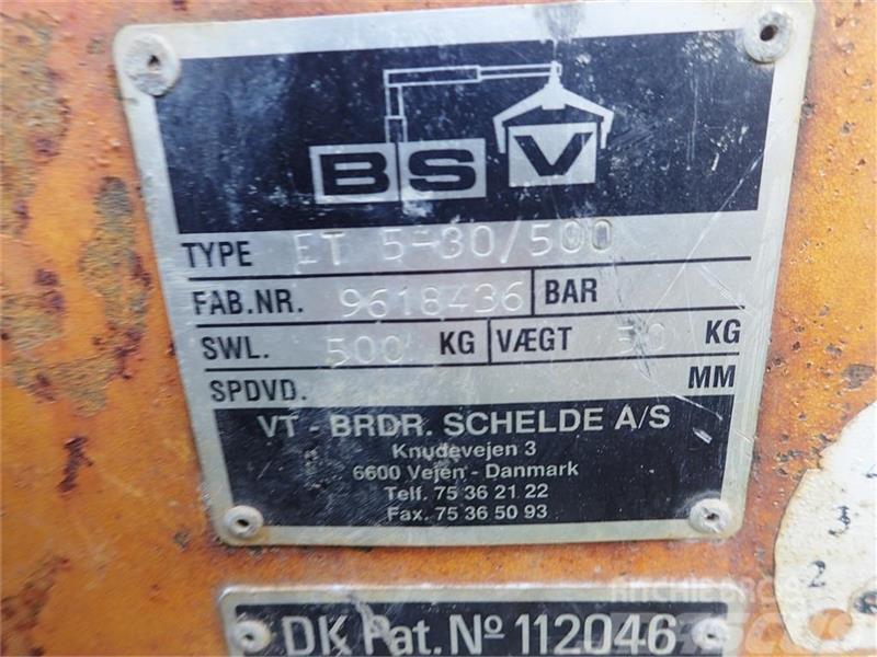 BSV Element tang 30 cm Type ET 5-30/500 Peças e equipamento de gruas
