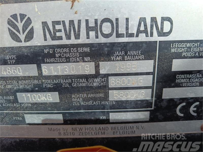 New Holland 4860 S MINI BIGBALLEPRESSER Enfardadeira de fardos quadrados