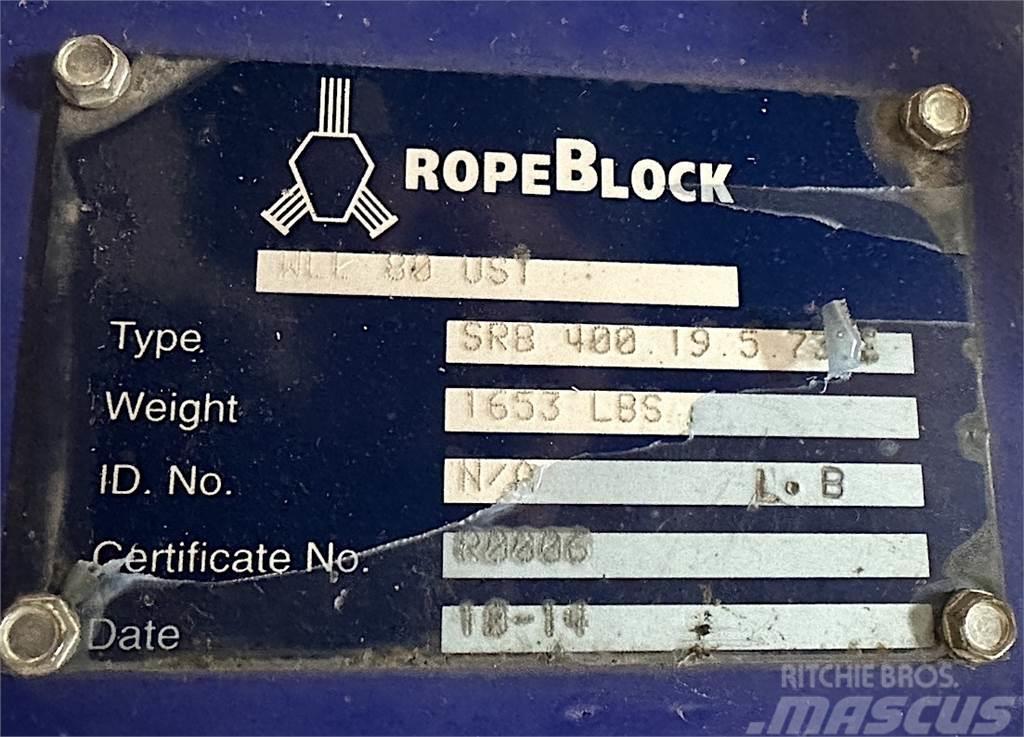  RopeBlock SRB.400.19.5.73E Peças e equipamento de gruas