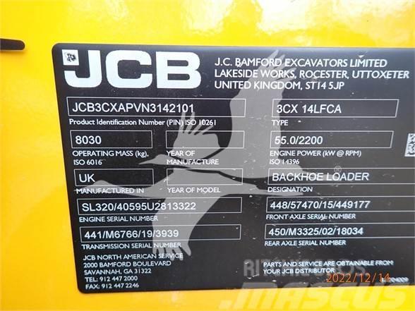 JCB 3CX14 Retroescavadeiras