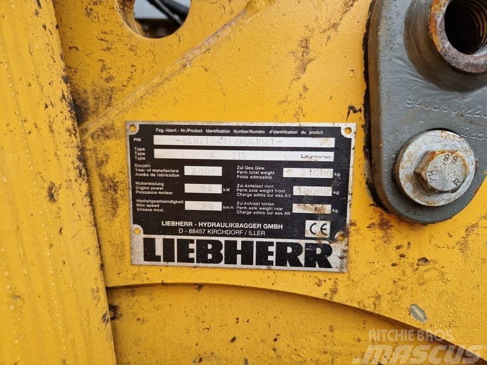 Liebherr A 316 Litronic Manipuladores de lixo / indústia
