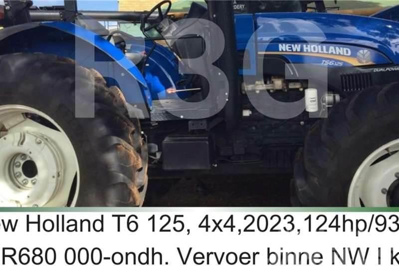 New Holland T6 125 - 124hp / 93kw Tratores Agrícolas usados