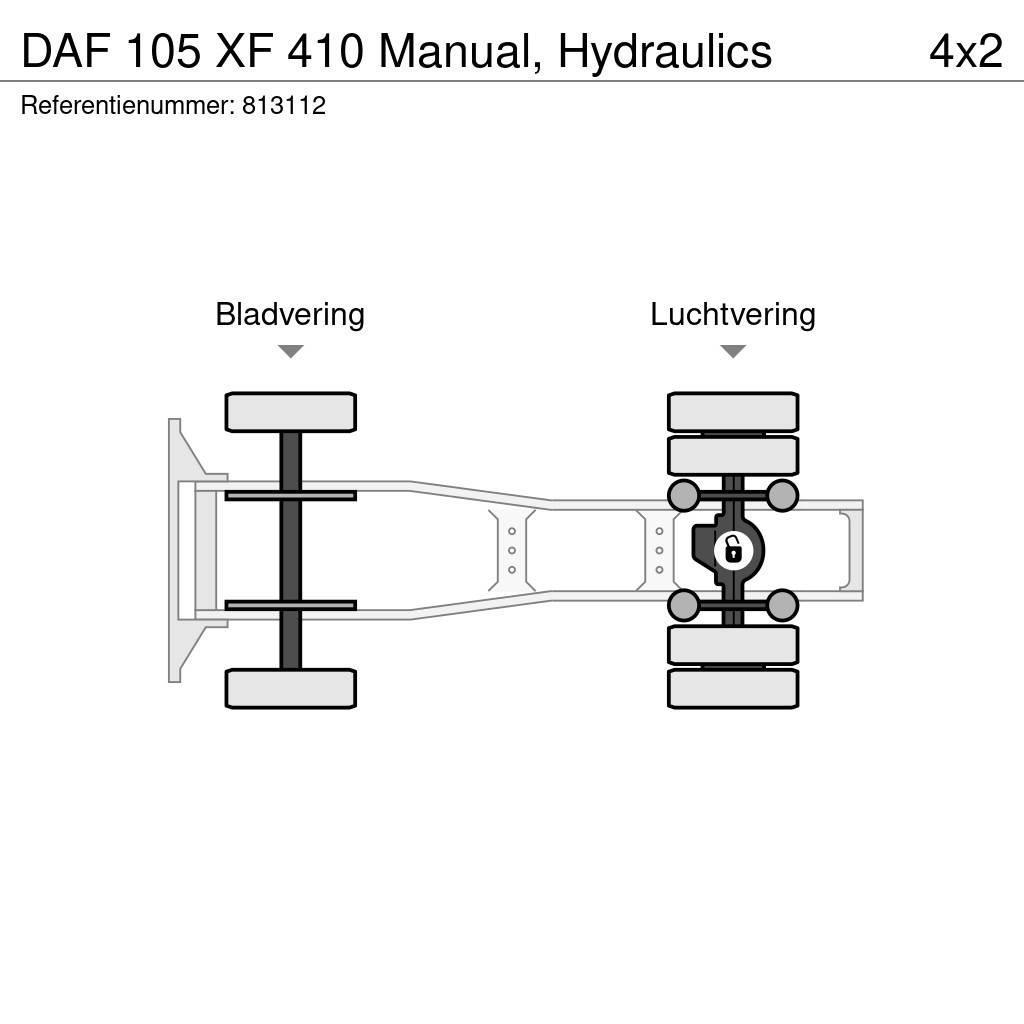 DAF 105 XF 410 Manual, Hydraulics Cavalos Mecânicos