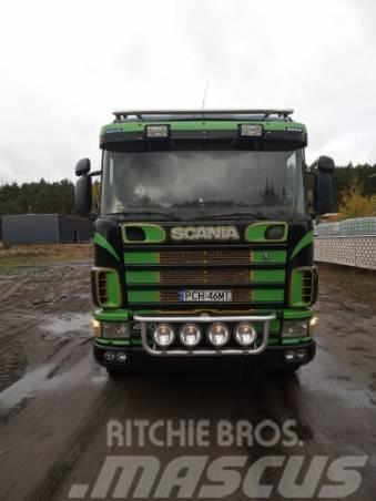Scania R 144 GB Caminhões de transporte de troncos