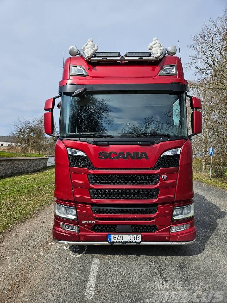 Scania R 500 Caminhões de transporte de troncos