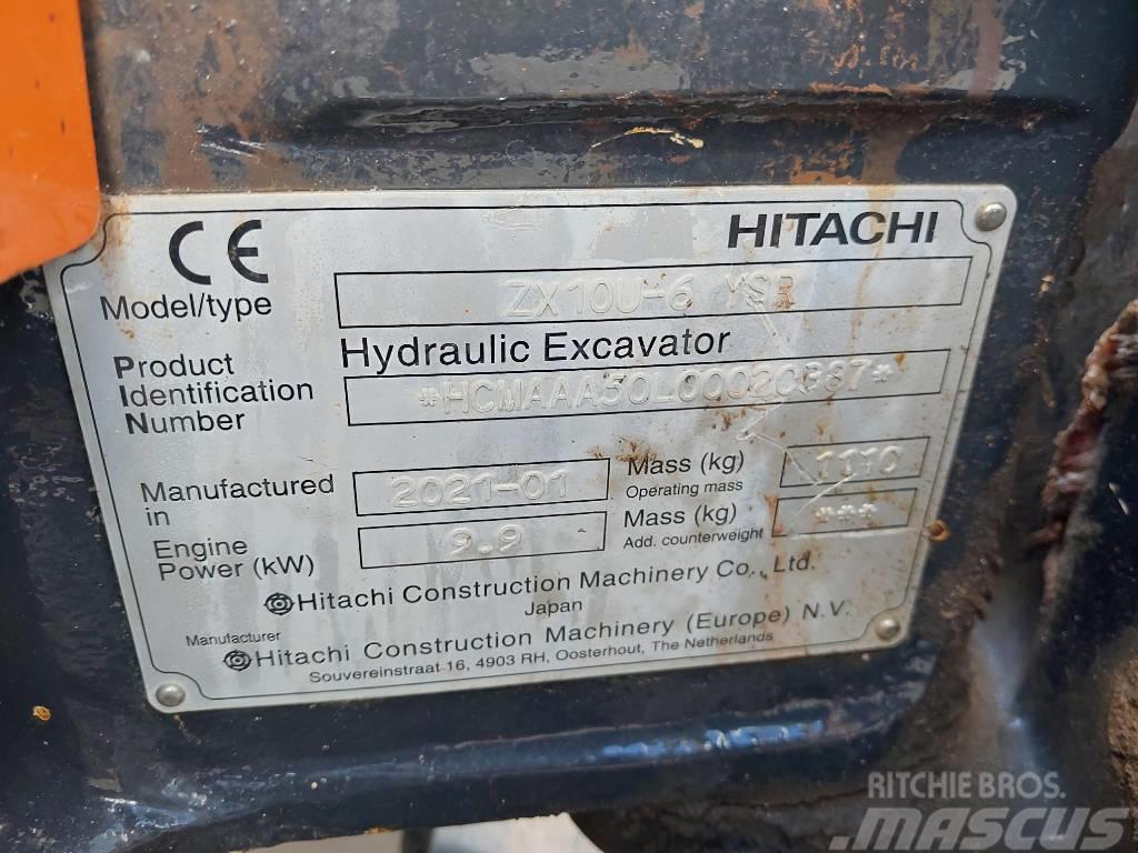 Hitachi ZX10U-6 Miniescavadeiras