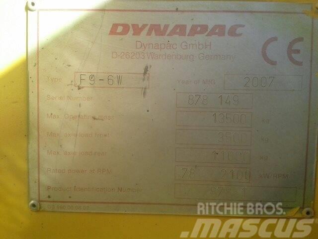 Dynapac F 9-6W Espalhadoras de asfalto