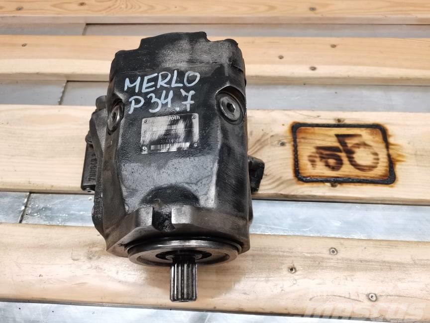Merlo P 34.7 {Rexroth A10V} working pump Hidráulica