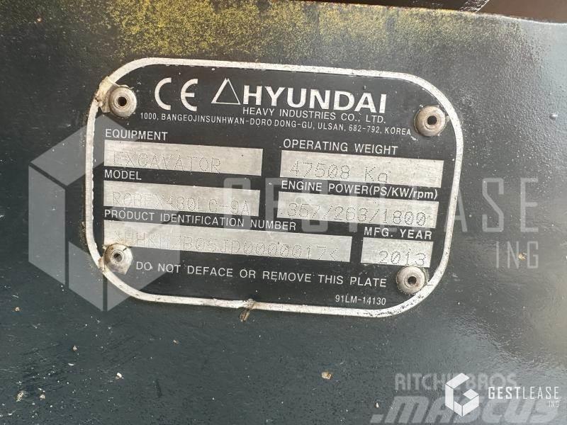 Hyundai ROBEX 480LC-9 Escavadeiras de esteiras