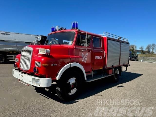 MAN 13.168 Langsnudet Veteranbil Caminhões de bombeiros