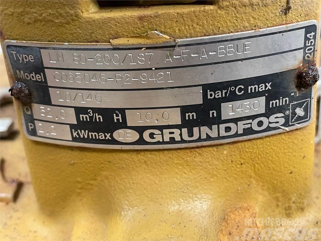 Grundfos type LM 80-200/187 A-F-A BBUE pumpe Bombas de água