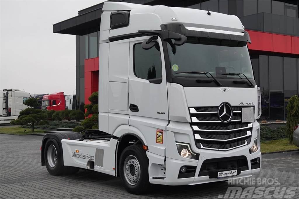 Mercedes-Benz ACTROS  L 1848 / BIG  SPACE / COMPLETE OBSŁUGOWO N Cavalos Mecânicos