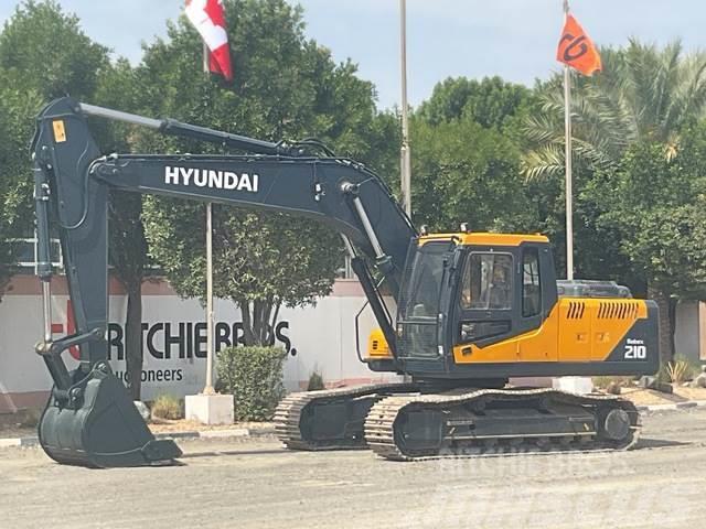 Hyundai R210-7 Escavadeiras de esteiras