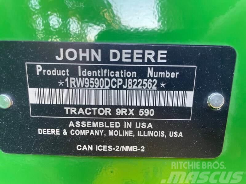 John Deere 9RX 590 Tratores Agrícolas usados