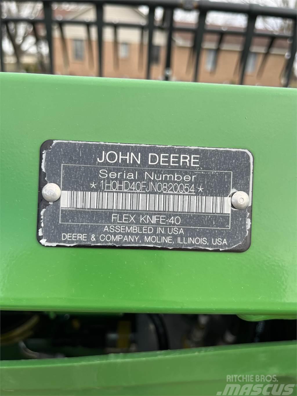 John Deere HD40F Acessórios de ceifeiras debulhadoras