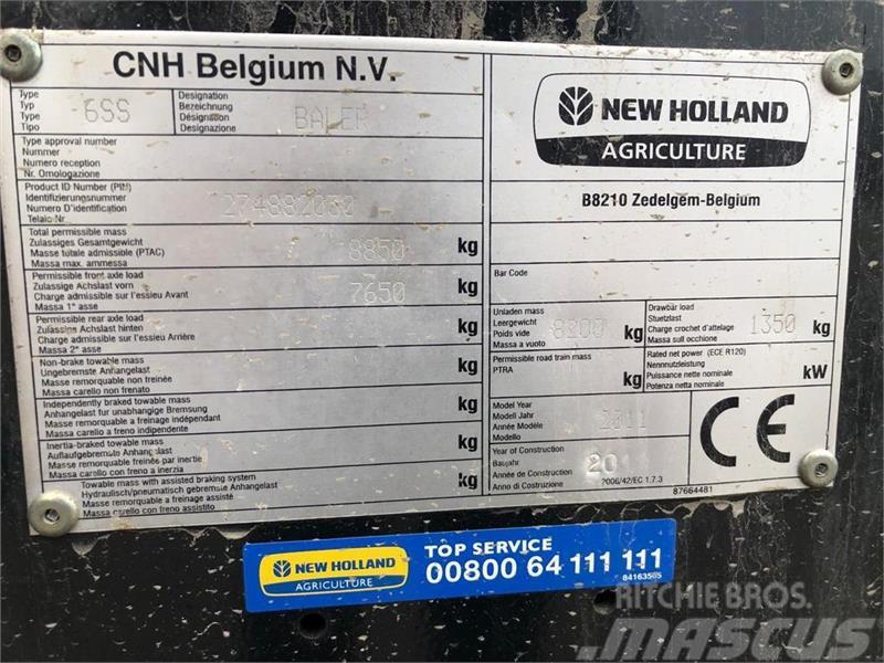 New Holland BB9080 Enfardadeira de fardos quadrados