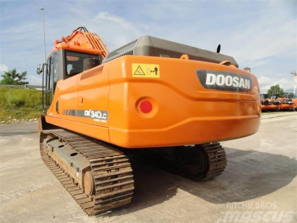 Doosan DX340LC Escavadeiras de esteiras