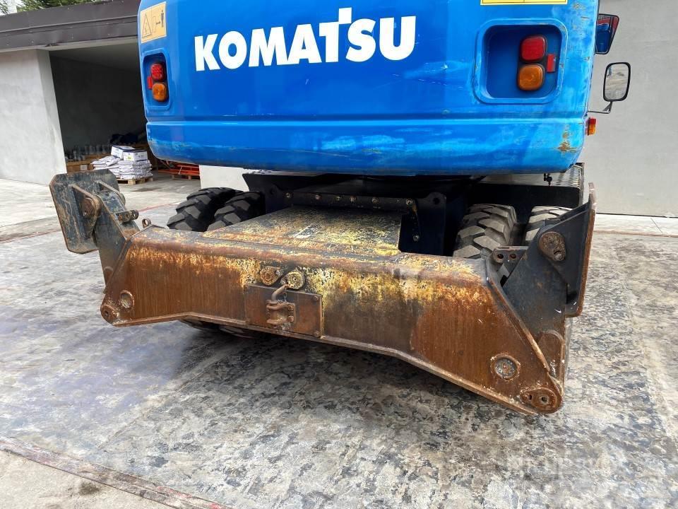 Komatsu PW140 Escavadoras de rodas