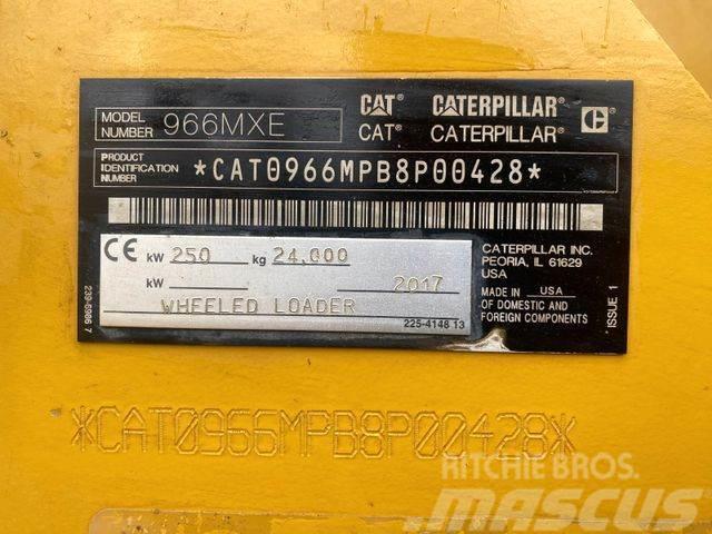 CAT 966 MXE **BJ2017 *10000/ZSA/Klima/German Machine Carregadeiras de rodas