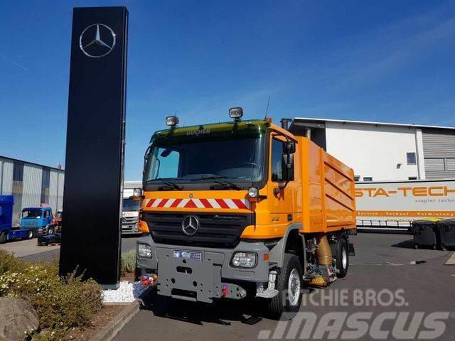 Mercedes-Benz Actros 2032 A 4x4 Bucher STKF 9500 Airport Camiões varredores
